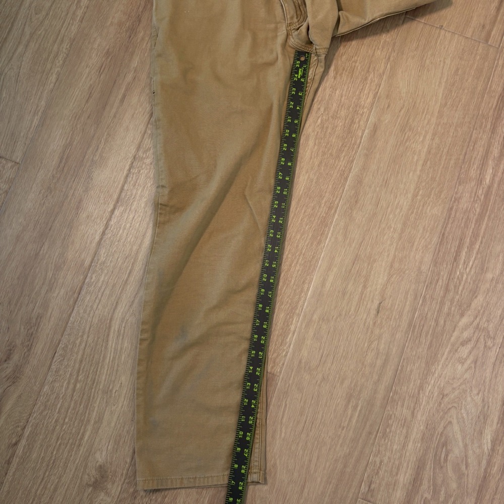 Carhartt Relaxed Fit Canvas Work Pants Mens 32x30 Brown Duck Trousers Utility - Picture 6 of 6